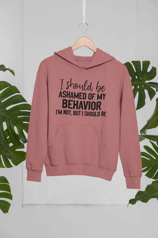 My Behavior Hoodie - Renee Lane Company
