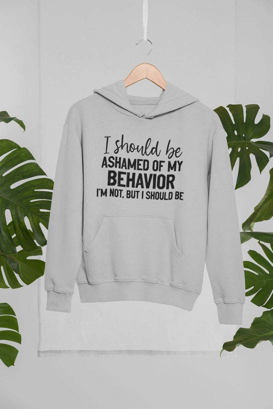 My Behavior Hoodie - Renee Lane Company