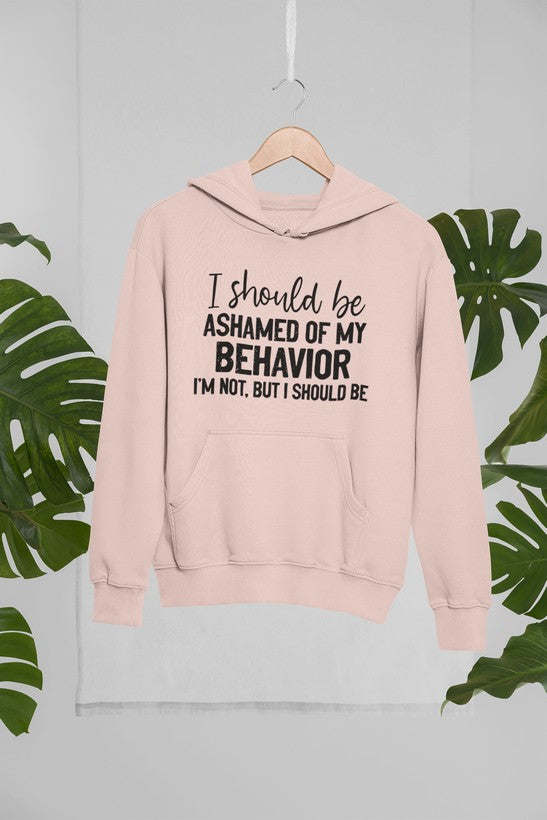 My Behavior Hoodie - Renee Lane Company
