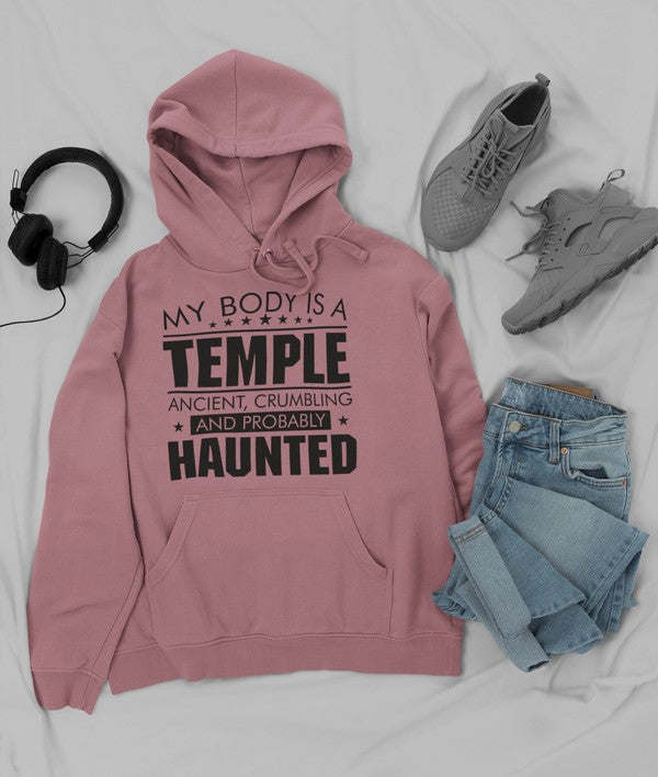 My Body Is A Temple Hoodie - Renee Lane Company
