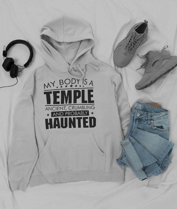 My Body Is A Temple Hoodie - Renee Lane Company