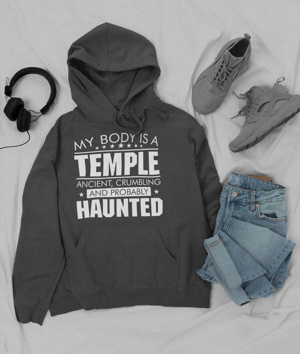 My Body Is A Temple Hoodie - Renee Lane Company