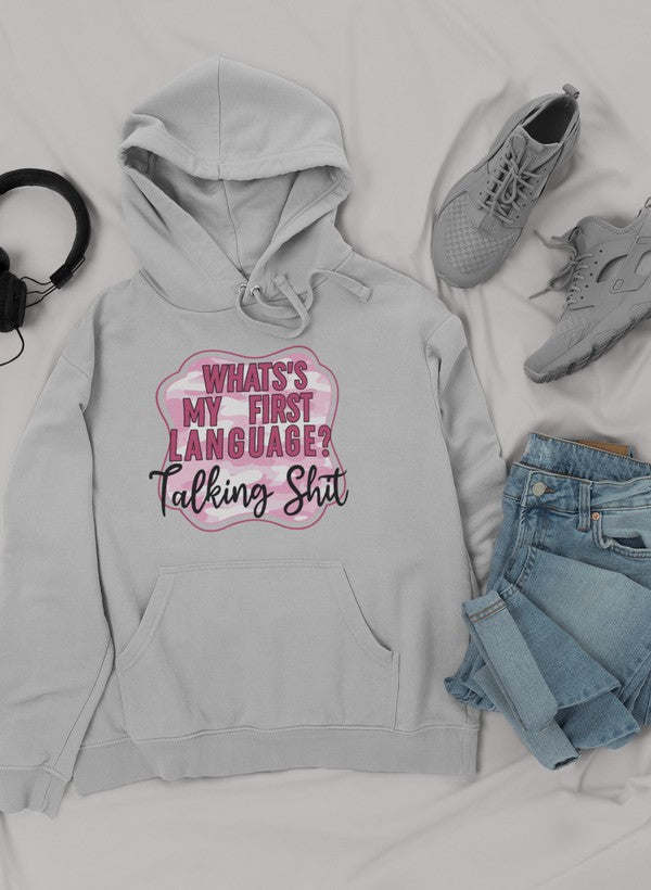 My First Language Hoodie - Renee Lane Company