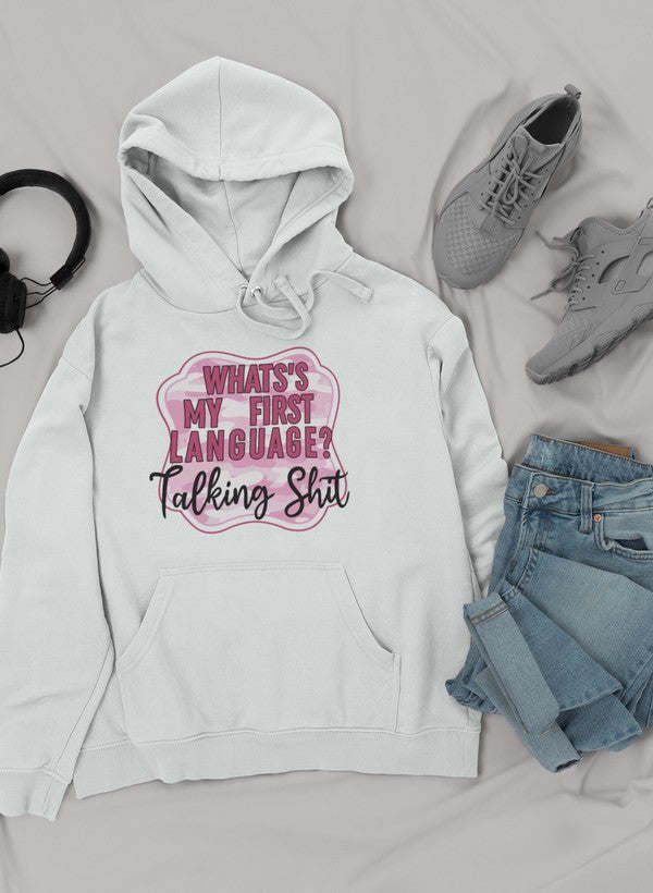 My First Language Hoodie - Renee Lane Company
