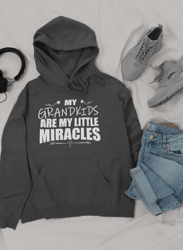 My Grandkids Are My Little Miracles Hoodie - Renee Lane Company