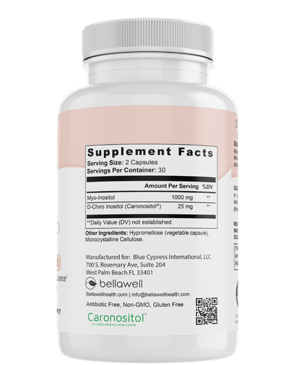 Myo D-Chiro Inositol (IP6) by Bellawell - Renee Lane Company
