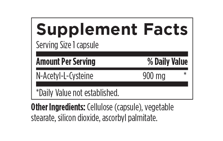 NAC (N-Acetyl-L-Cysteine) Glutathione Precursor - Renee Lane Company