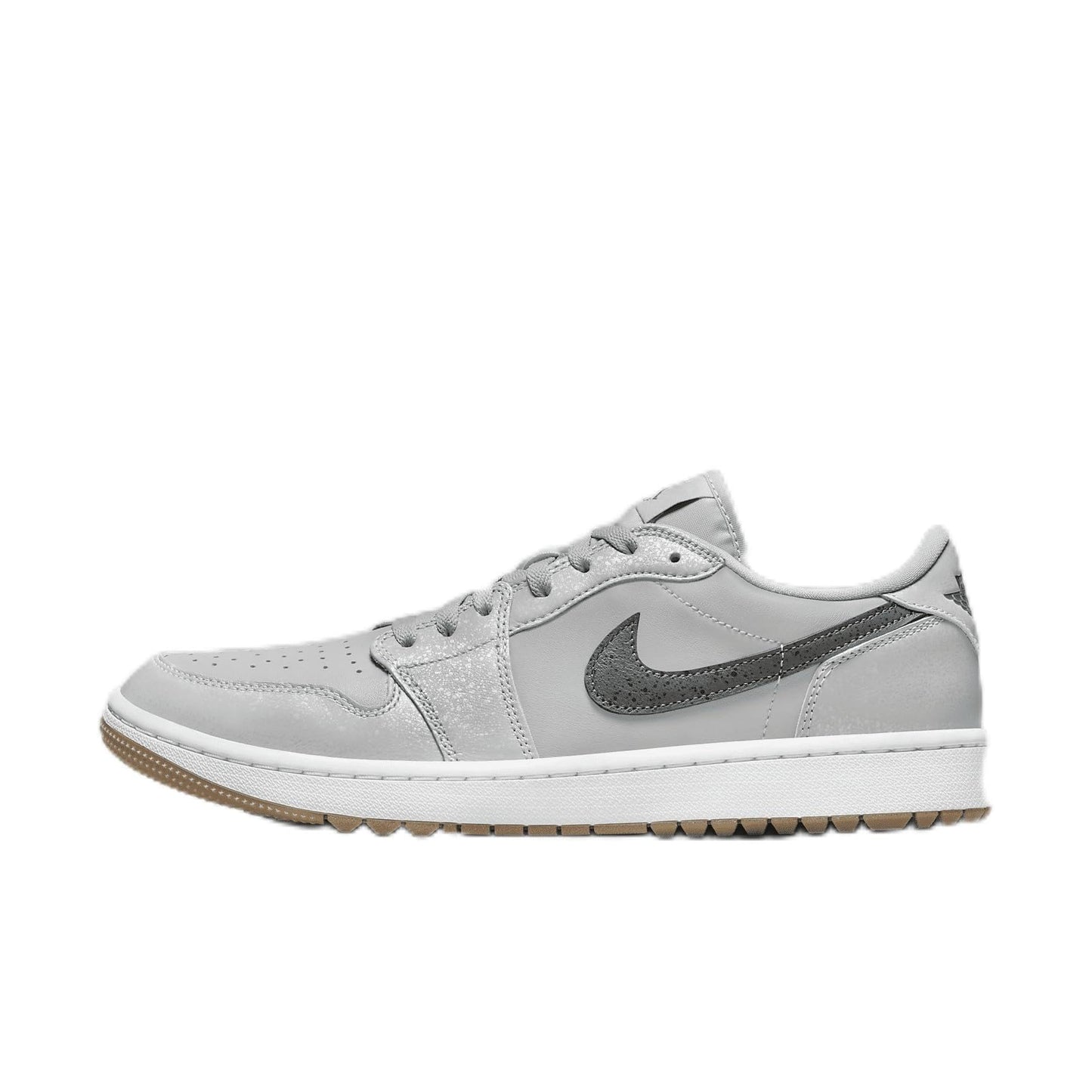 NIKE Air Jordan 1 Low G Golf Shoes (DD9315-006 Wolf Grey/White/Gum Medium Brown/Iron Grey) Size 6.5 - Renee Lane Company