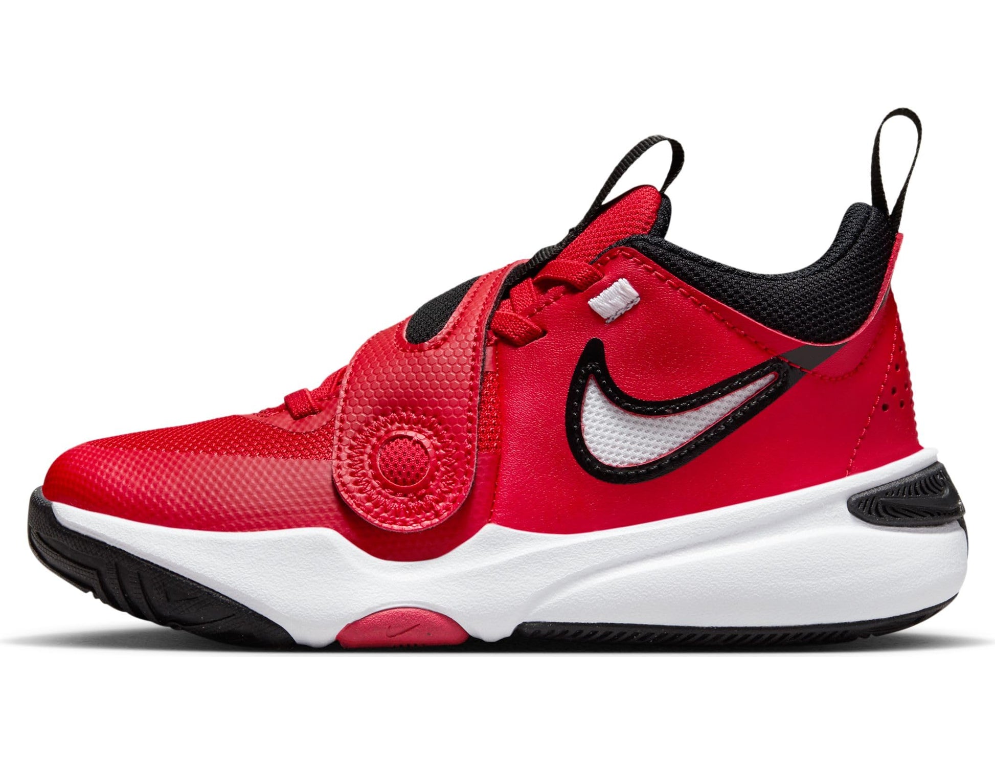 NIKE Boys Sneaker Three Quarters Tall University Red Black White 29.5 EU - Renee Lane Company