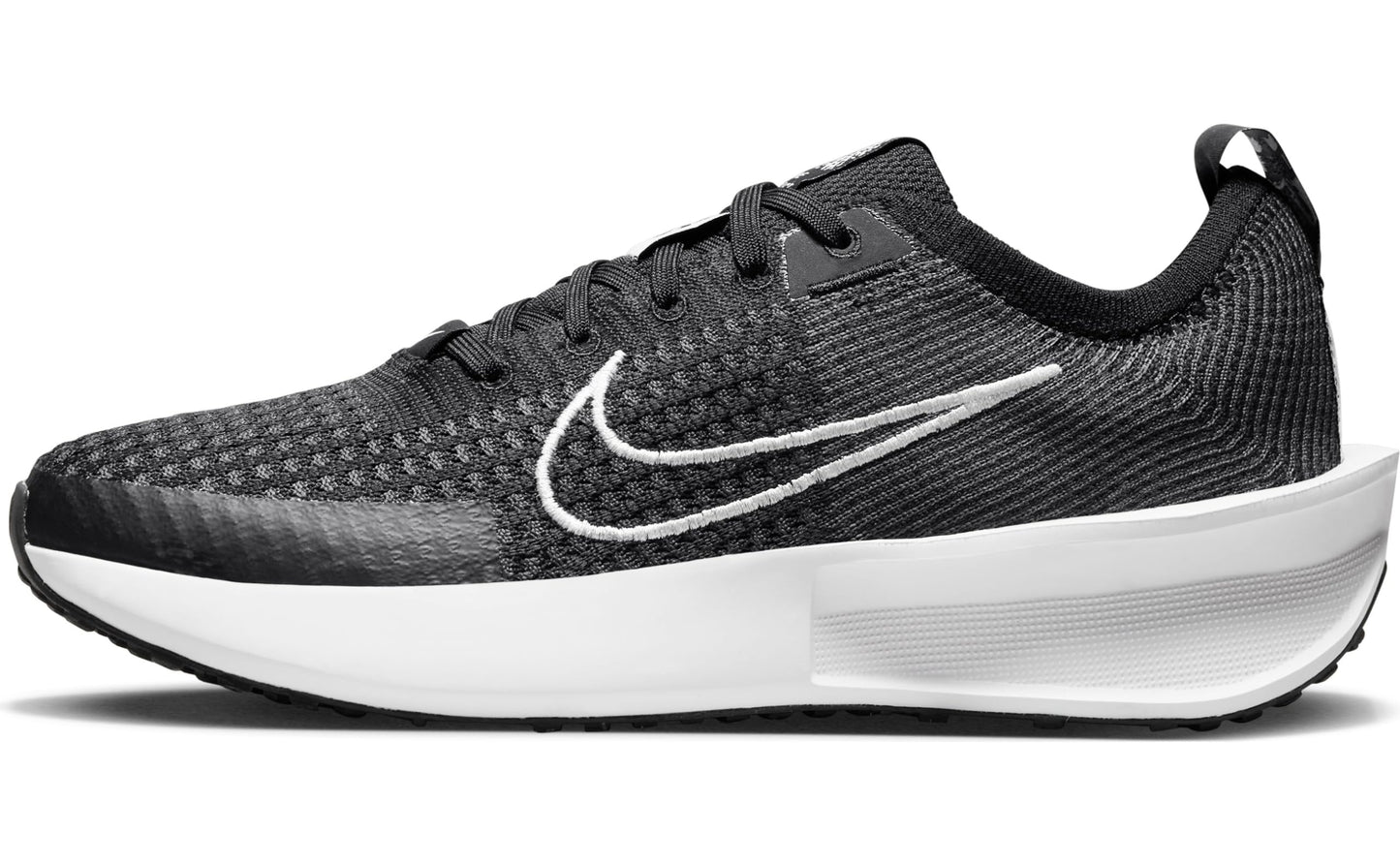 NIKE Interact Run Womens Road Running Shoes FD2292-003 (Black/White-Anthracite) Size 5.5 - Renee Lane Company