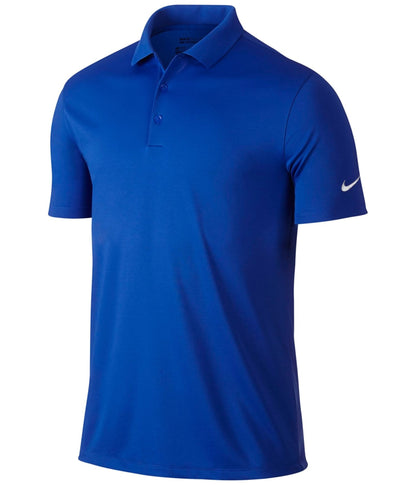 NIKE Mens Dry Victory Polo Game Royal/White Large - Renee Lane Company