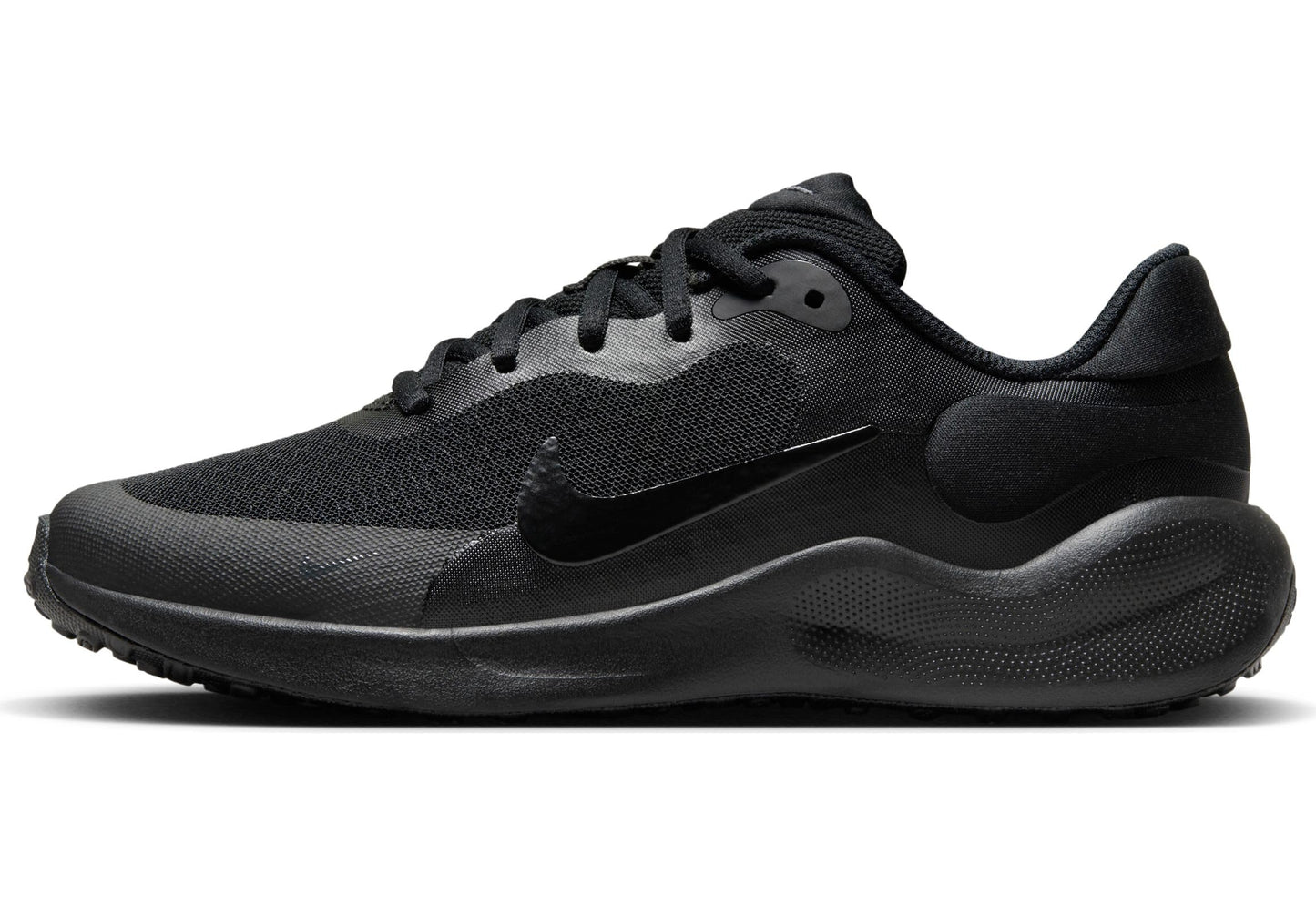 NIKE Revolution 7 Boys FB7689-001 (Black/Anthracite) Size 1.5 - Renee Lane Company