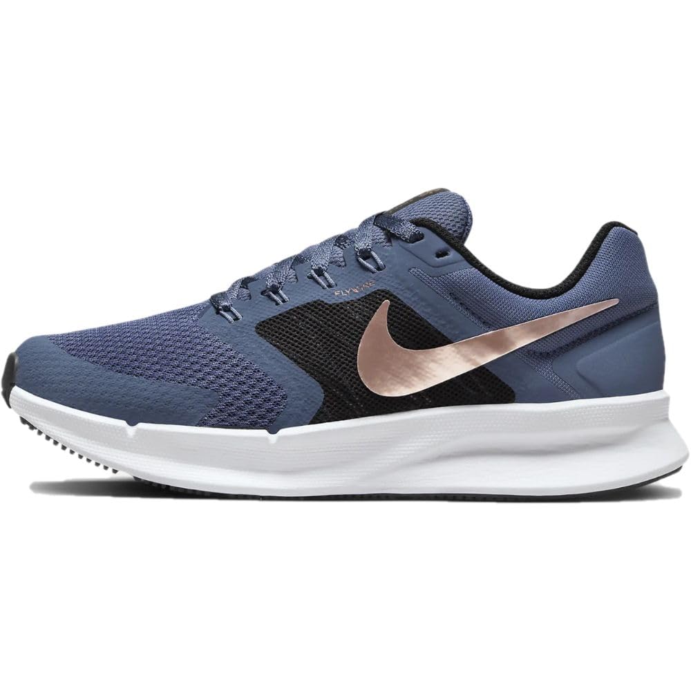 NIKE Run Swift 3 Womens Road Running Shoes DIFFUSED BLUE/MTLC RED BRONZE 4 UK - Renee Lane Company