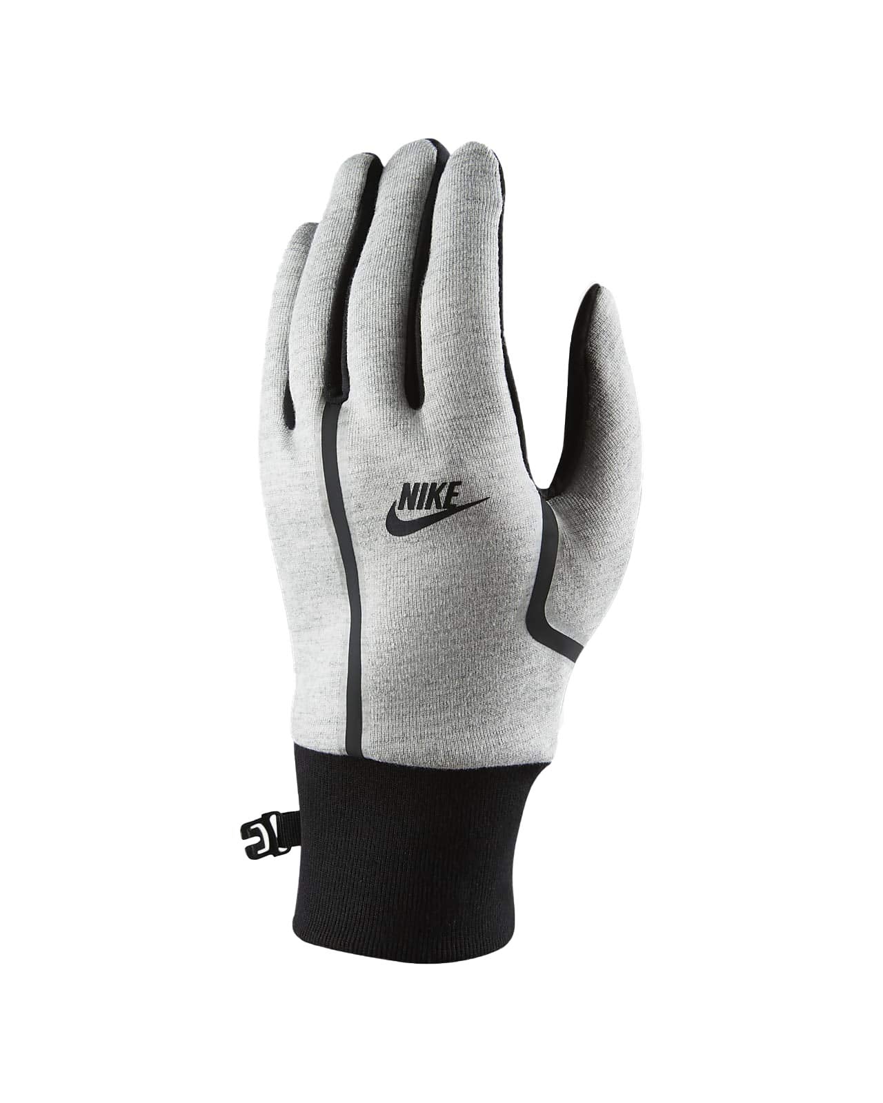 NIKE Unisex - Adult Tech Fleece Gloves Grey S/M - Renee Lane Company