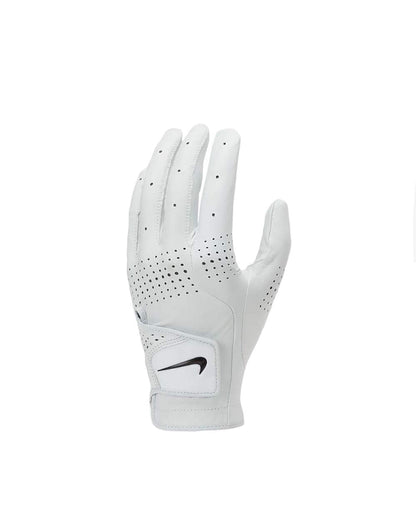 NIKE Unisex - Adult Tour Classic III Cad Lh Gg Gloves Pearl White/Pearl White/Black M/L - Renee Lane Company