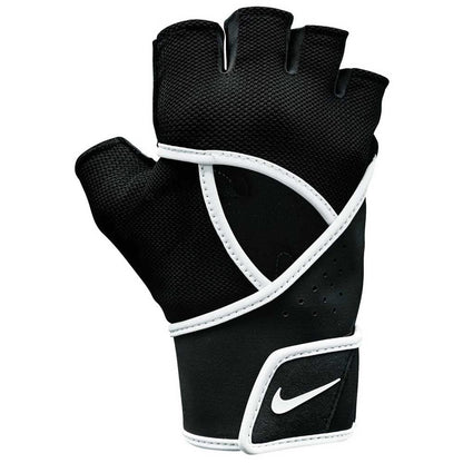 NIKE Womens Gym Premium Fitness Gloves Black/White M - Renee Lane Company