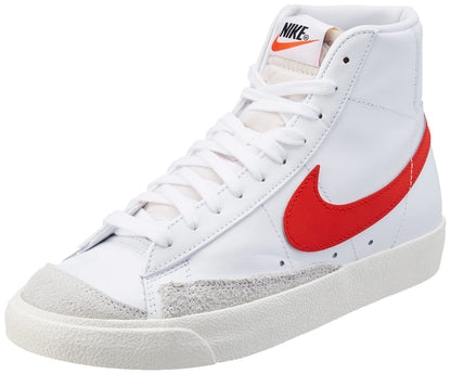 NIKE Womens Sneaker White Habanero Red Sail 9 - Renee Lane Company