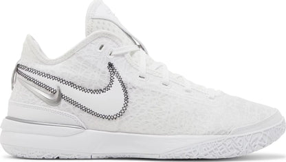 NIKE ZOOM LEBRON NXXT GEN WHITE/METALIC SILVER/BLACK MENS SIZE 9 NM - Renee Lane Company