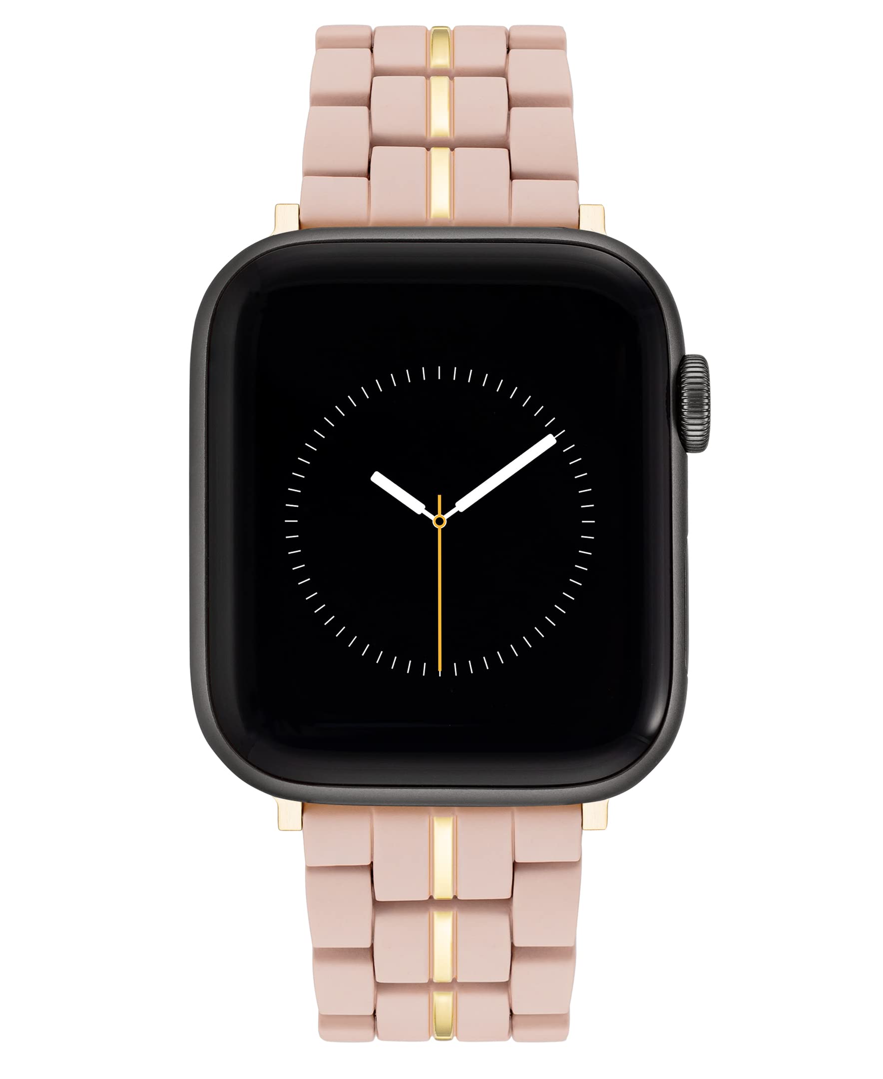 NINE WEST Fashion Rubberized Bracelet for Apple Watch Secure Adjustable Apple Watch Band Replacement Fits Most Wrists - Renee Lane Company