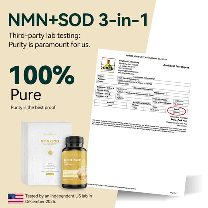 nuTRIELD 3-in-1 NMN and SOD Supplement