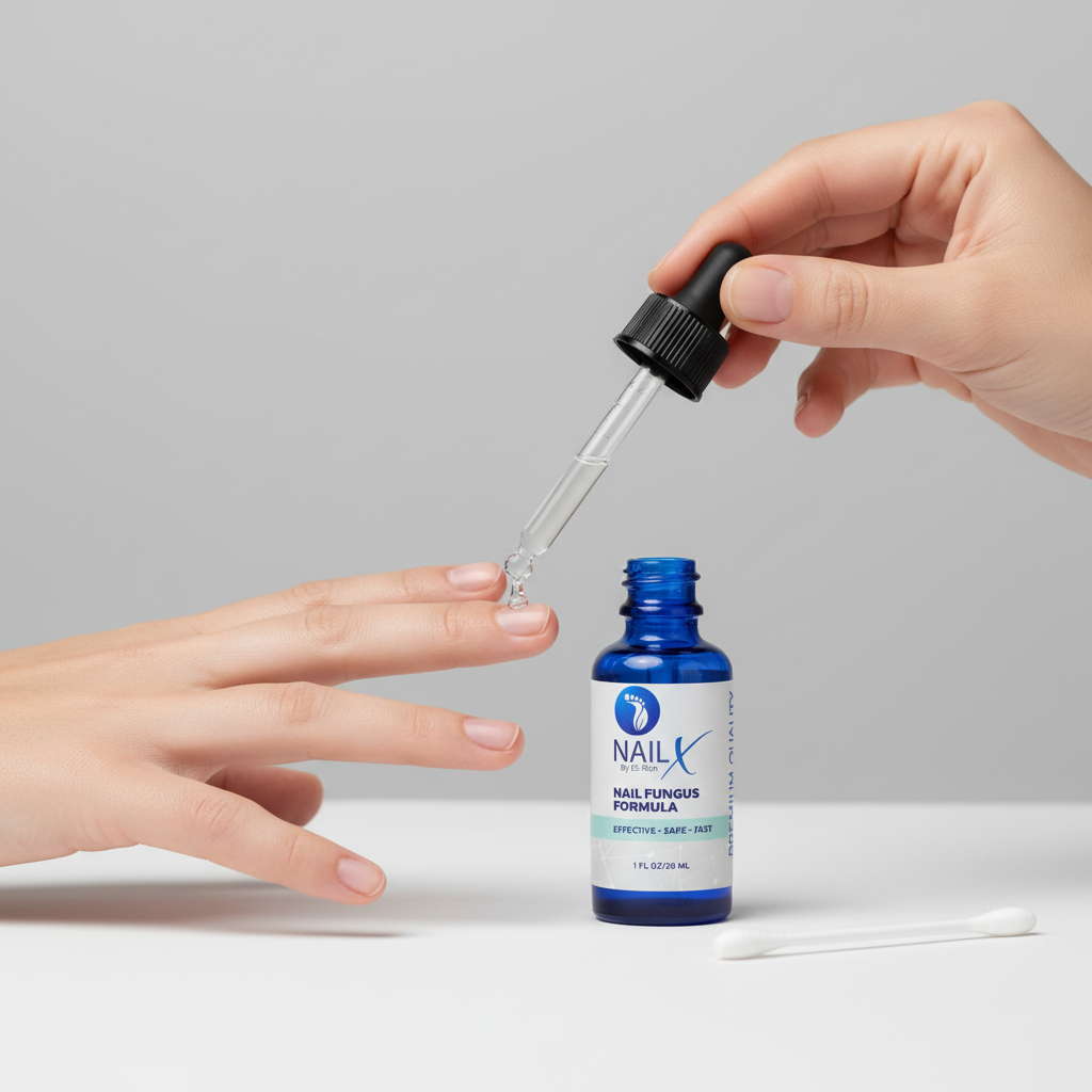 NailX Topical Nail Solution – Repair for Discolored, Damaged & Fungal-Prone Nails - Renee Lane Company