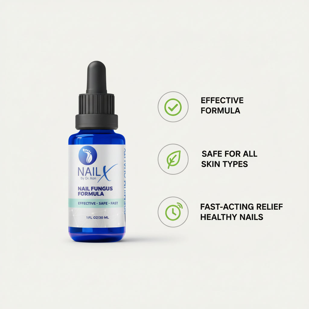 NailX Topical Nail Solution – Repair for Discolored, Damaged & Fungal-Prone Nails - Renee Lane Company