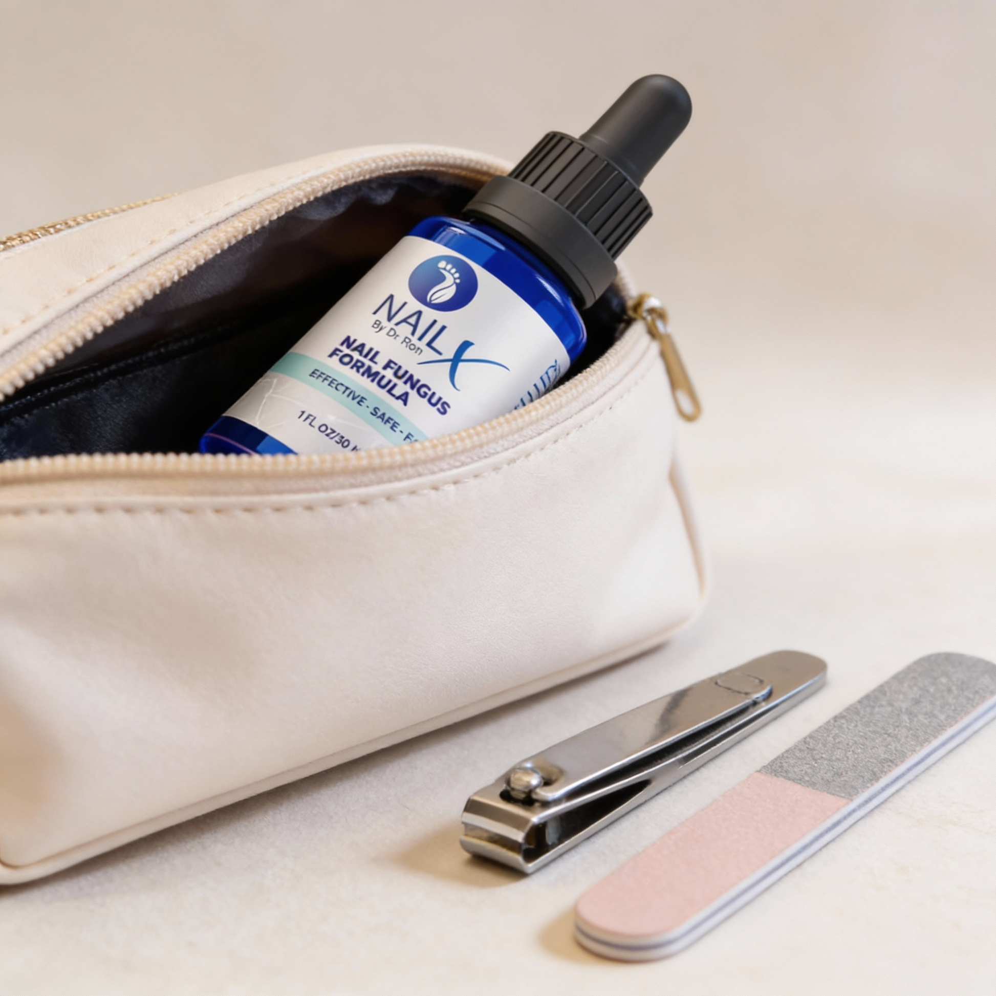 NailX Topical Nail Solution – Repair for Discolored, Damaged & Fungal-Prone Nails - Renee Lane Company