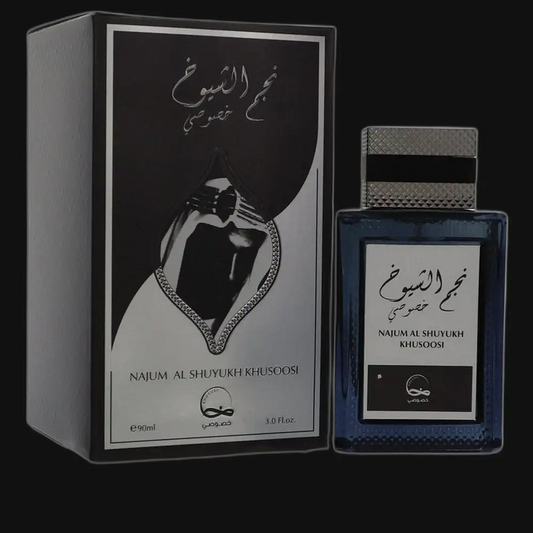 Najum Al Shuyukh Khusoosi By Khususi Cologne for Men - Renee Lane Company