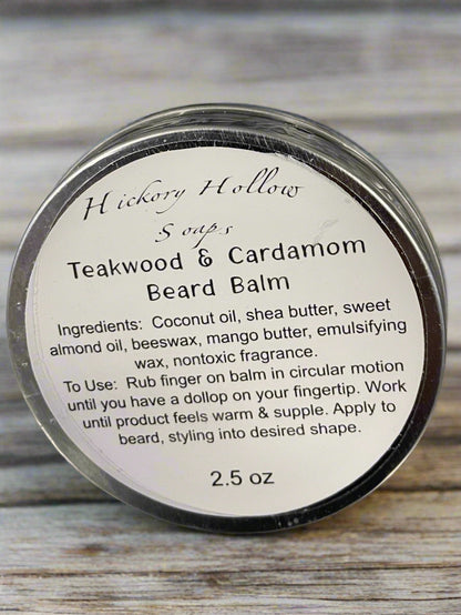 Natural Beard Balm - Soften & Shape Your Beard Naturally - Renee Lane Company