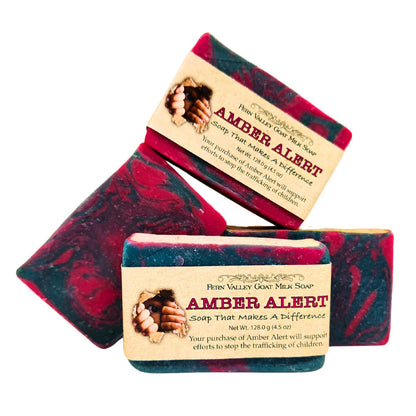 Natural Goat Milk Soap | Amber Alert | Soap That Makes A Difference - Renee Lane Company