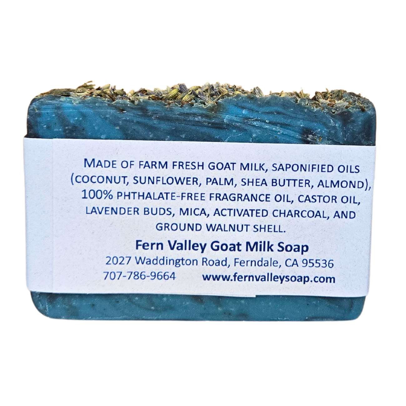 Natural Goat Milk Soap | Charcoal Exfoliating Scrub | Blue Moon PM Cleanse - Renee Lane Company