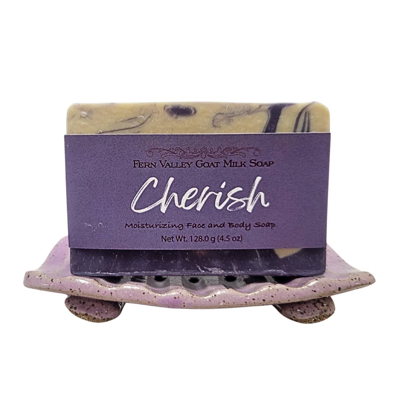 Natural Goat Milk Soap | Cherish - Delightful Sheer Floral Scent - Renee Lane Company