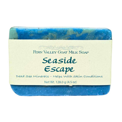 Natural Goat Milk Soap | Dead Sea Mineral Soap | Seaside Escape - Renee Lane Company