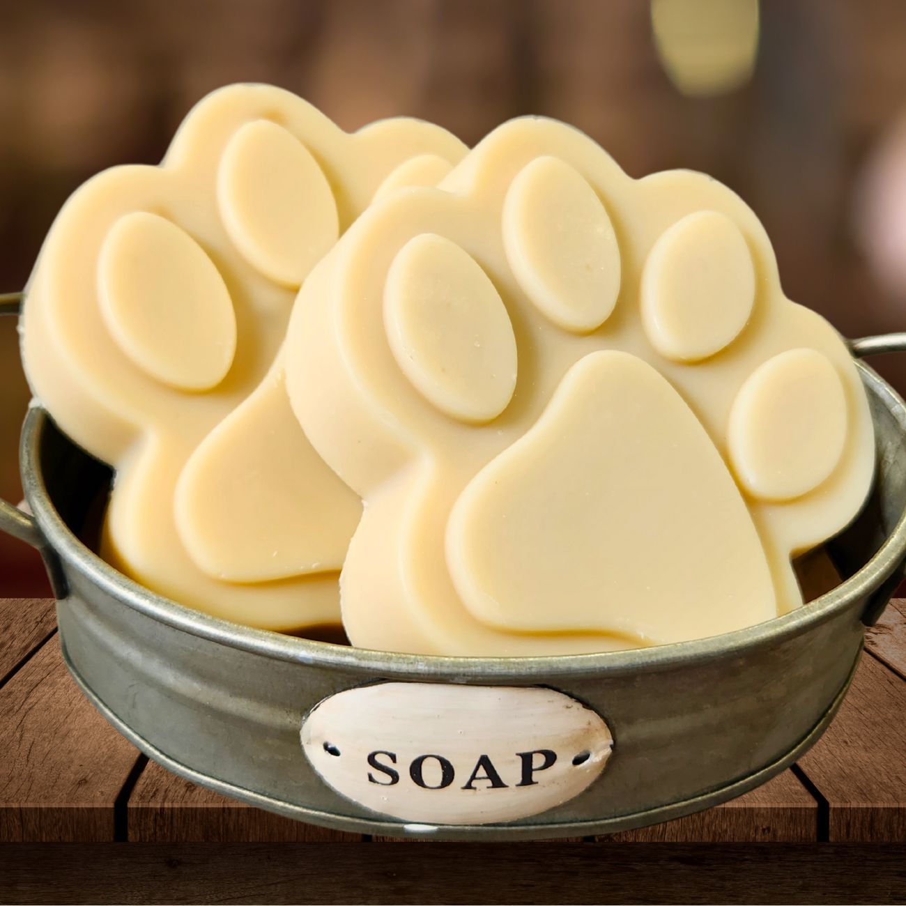 Natural Goat Milk Soap | Dog Shampoo Bar | Big Paw - Renee Lane Company