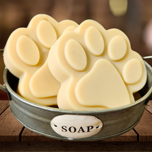 Natural Goat Milk Soap | Dog Shampoo Bar | Big Paw - Renee Lane Company