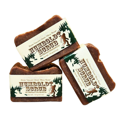 Natural Goat Milk Soap | Exfoliating Body Bar | Humboldt Scrub - Renee Lane Company