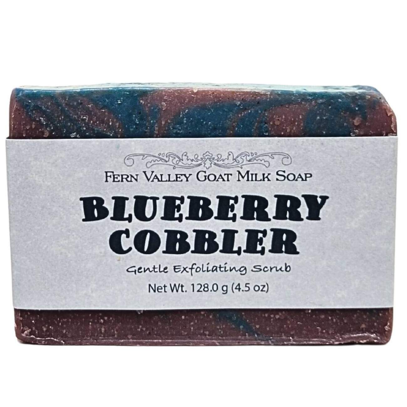 Natural Goat Milk Soap | Exfoliating Scrub | Blueberry Cobbler - Renee Lane Company