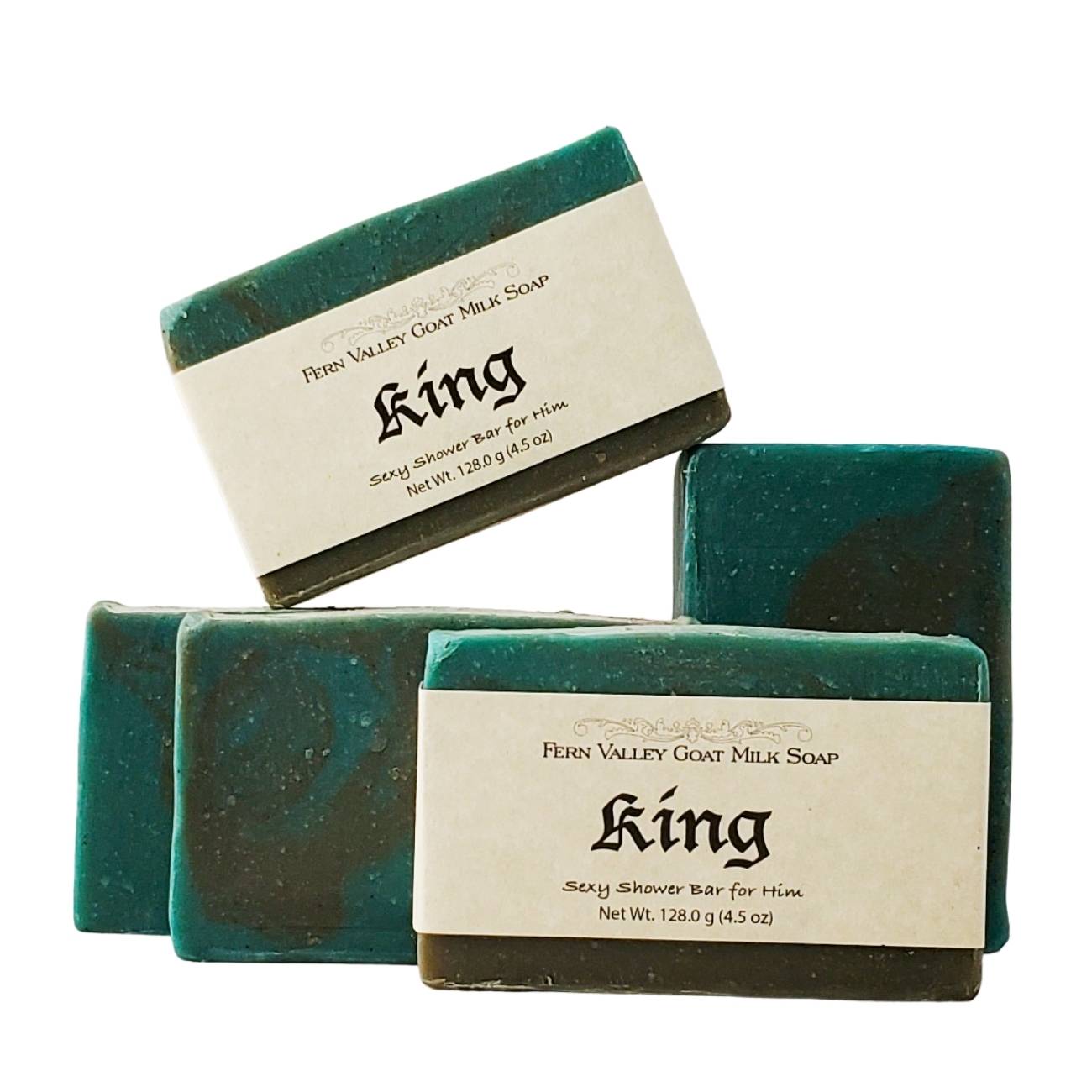 Natural Goat Milk Soap | Exfoliating Scrub | King -  Sexy Cologne Scent - Renee Lane Company