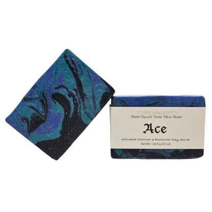 Natural Goat Milk Soap | Exfoliating Soap | Ace - Soap for Men - Renee Lane Company