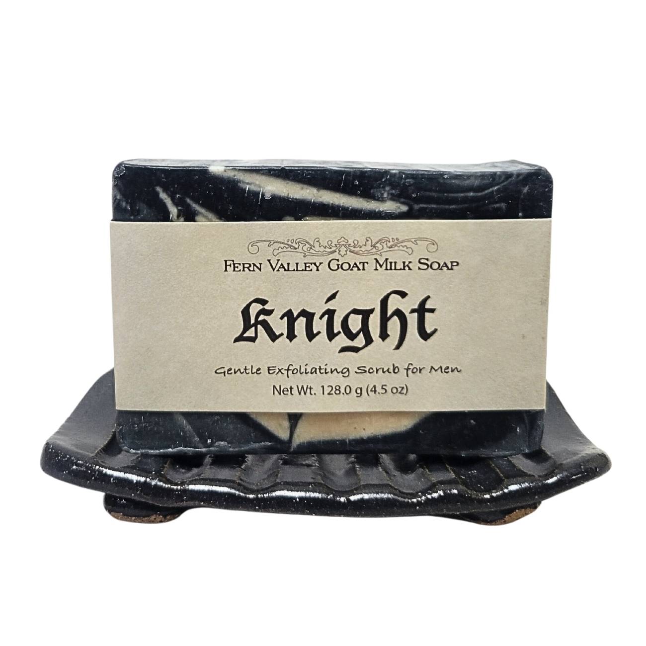 Natural Goat Milk Soap | Exfoliating Soap | Knight - Soap for Men - Renee Lane Company