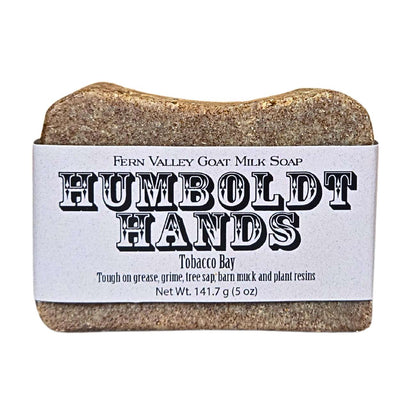 Natural Goat Milk Soap | Humboldt Hands Heavy-Duty Hand Cleaner| Tobacco Bay - Renee Lane Company