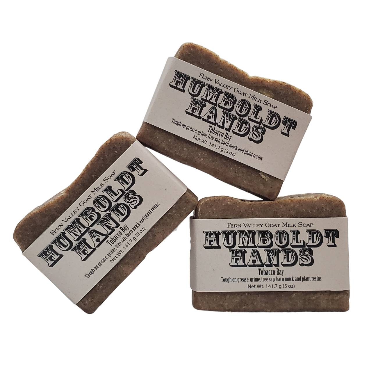 Natural Goat Milk Soap | Humboldt Hands Heavy-Duty Hand Cleaner| Tobacco Bay - Renee Lane Company
