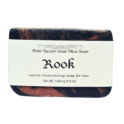 Natural Goat Milk Soap | Moisturizing Soap | Rook - Soap for Men - Renee Lane Company