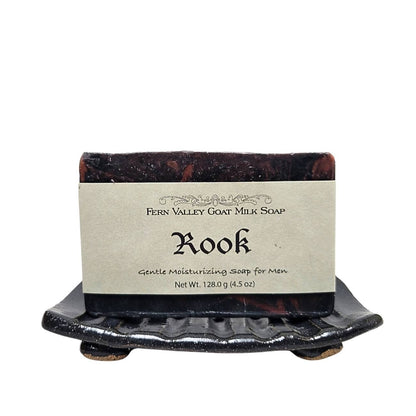 Natural Goat Milk Soap | Moisturizing Soap | Rook - Soap for Men - Renee Lane Company