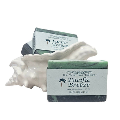 Natural Goat Milk Soap | Sea Mineral Soap | Pacific Breeze - Renee Lane Company