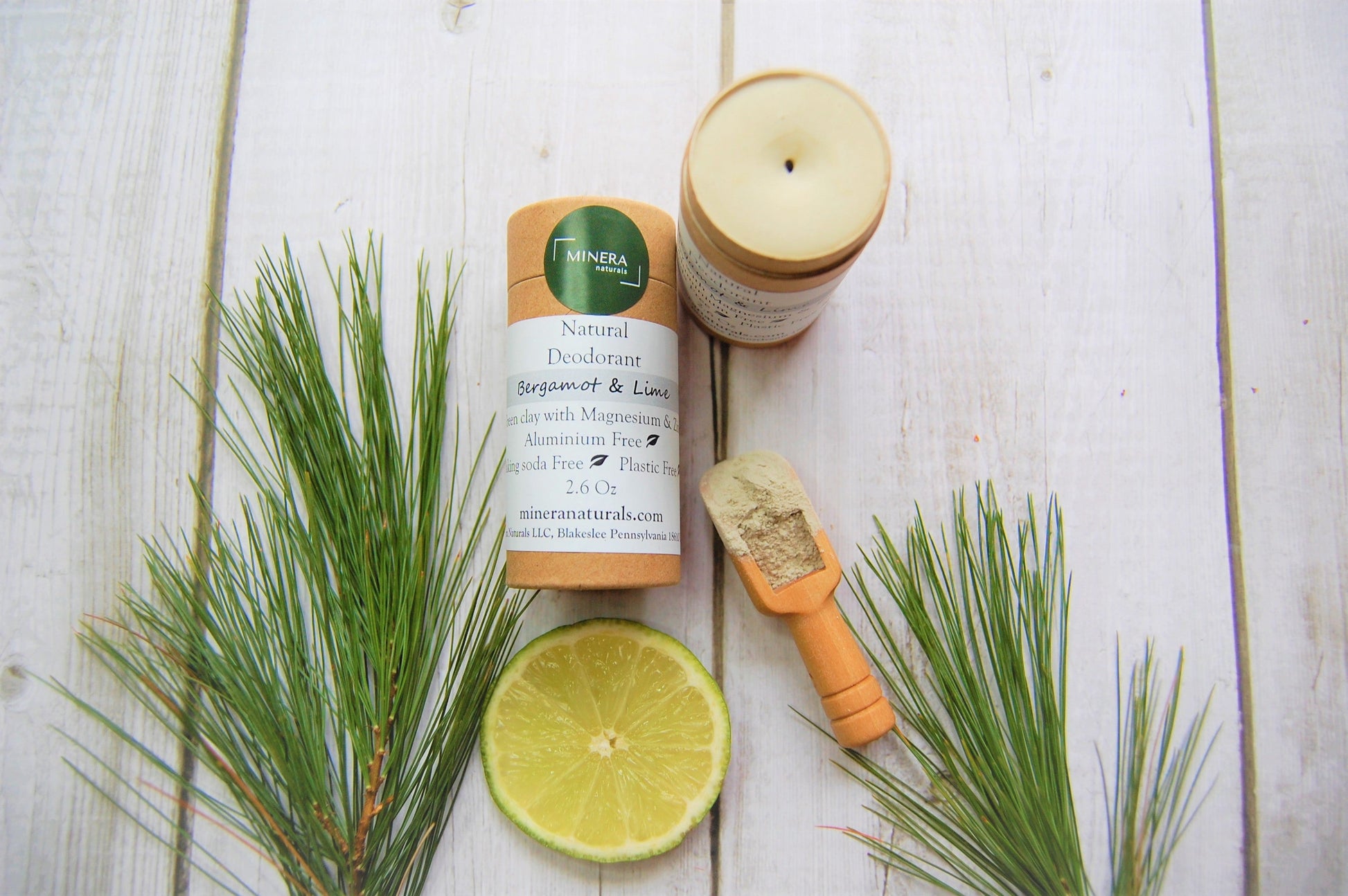 Natural deodorant - Bergamot & Lime - Renee Lane Company