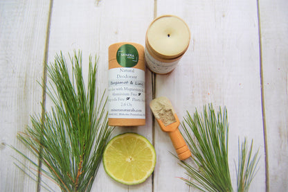 Natural deodorant - Bergamot & Lime - Renee Lane Company
