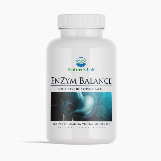 Nature's Lab EnZym Balance - 180 Capsules - Renee Lane Company