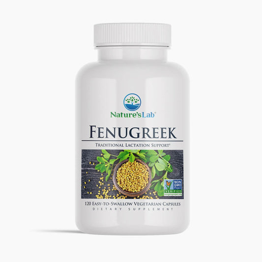 Nature's Lab Fenugreek 610 mg - 120 Capsules - Renee Lane Company