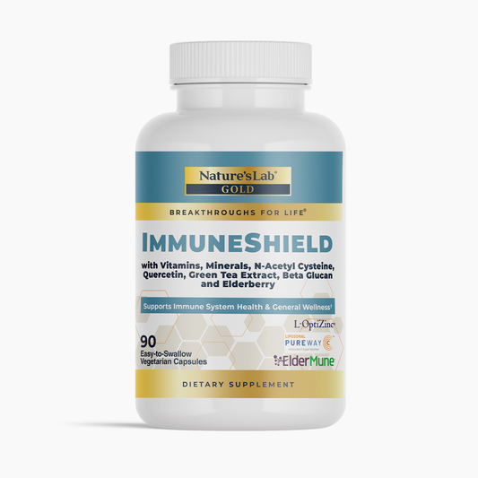 Nature's Lab Gold ImmuneShield - 90 Capsules - Renee Lane Company